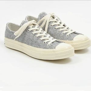 Converse Chuck 70 Ox Black White Unisex Sneakers